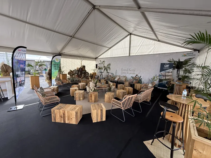 Le public, Rond Kozé, Foire agricole de Bras-Panon