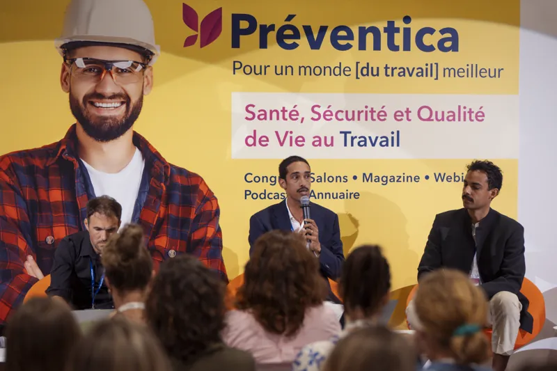 Julien Talbot sur scène, Préventica Rennes